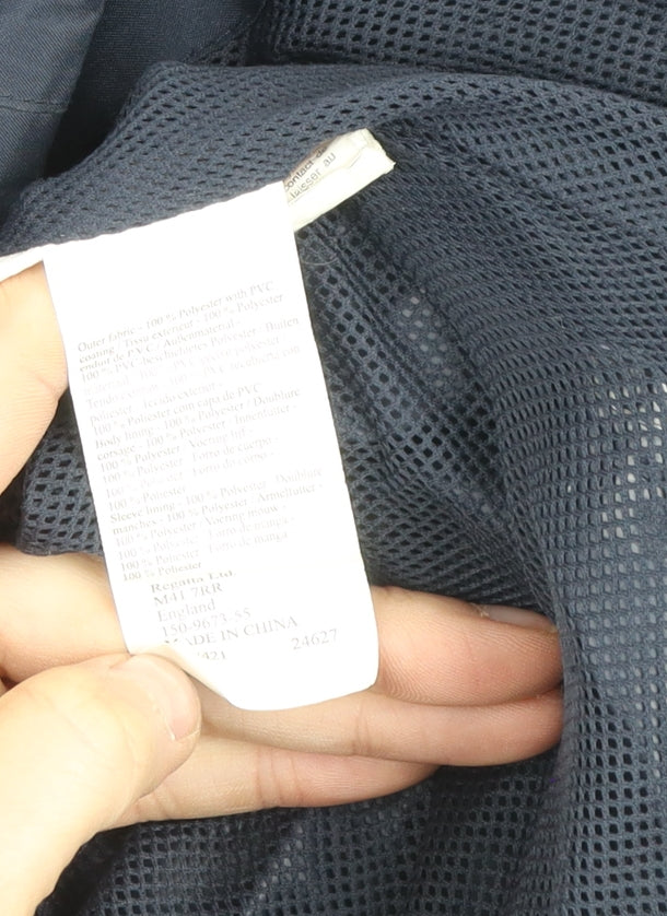 Regatta Men's Blue Waterproof Hydrafort Jacket L Regular Fit