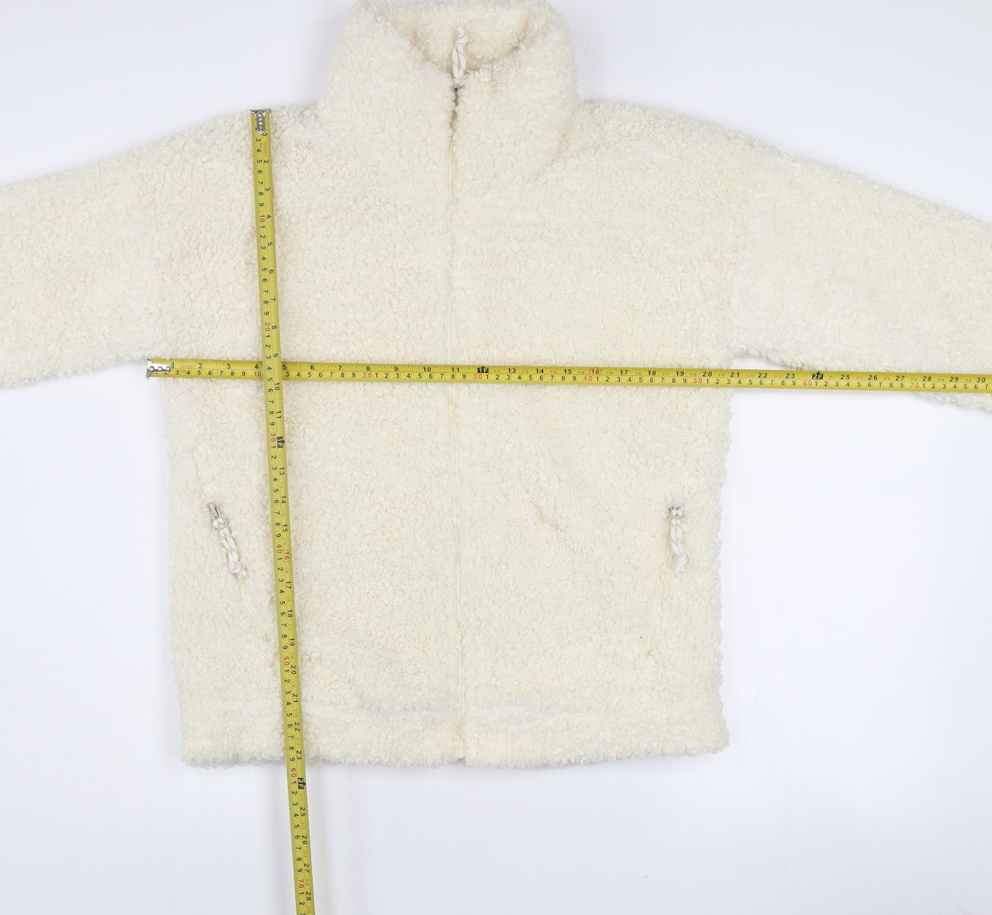 Craghoppers Women's Ivory Fleece Full Zip Jacket Size 10