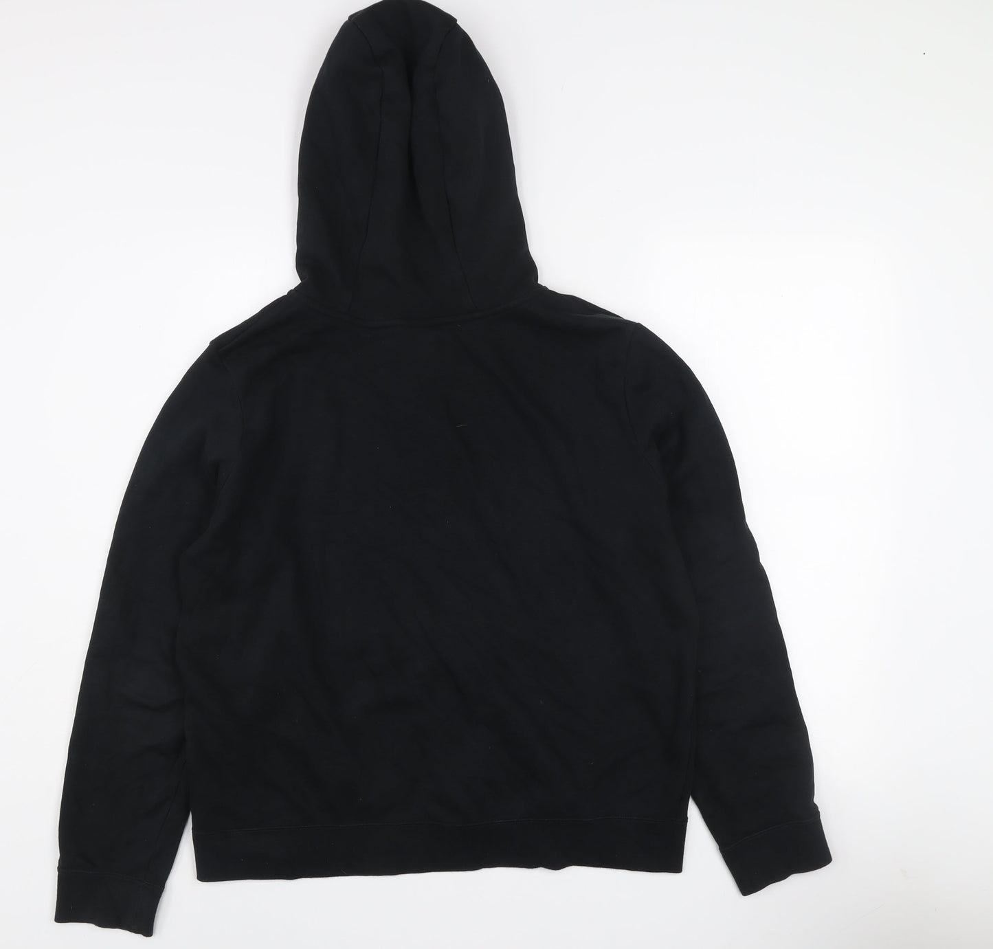 Nike Men's Black Full Zip Hooded Fleece Jacket Medium