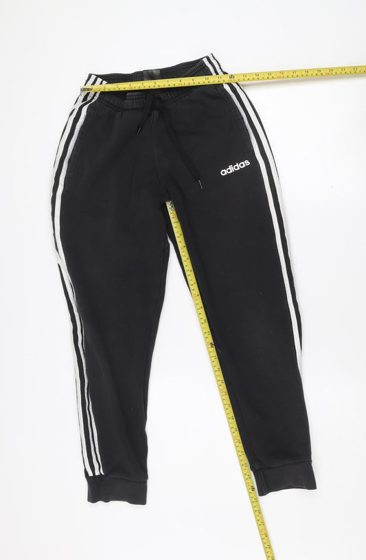 adidas Women’s Black Jogger Trousers S Activewear Pants