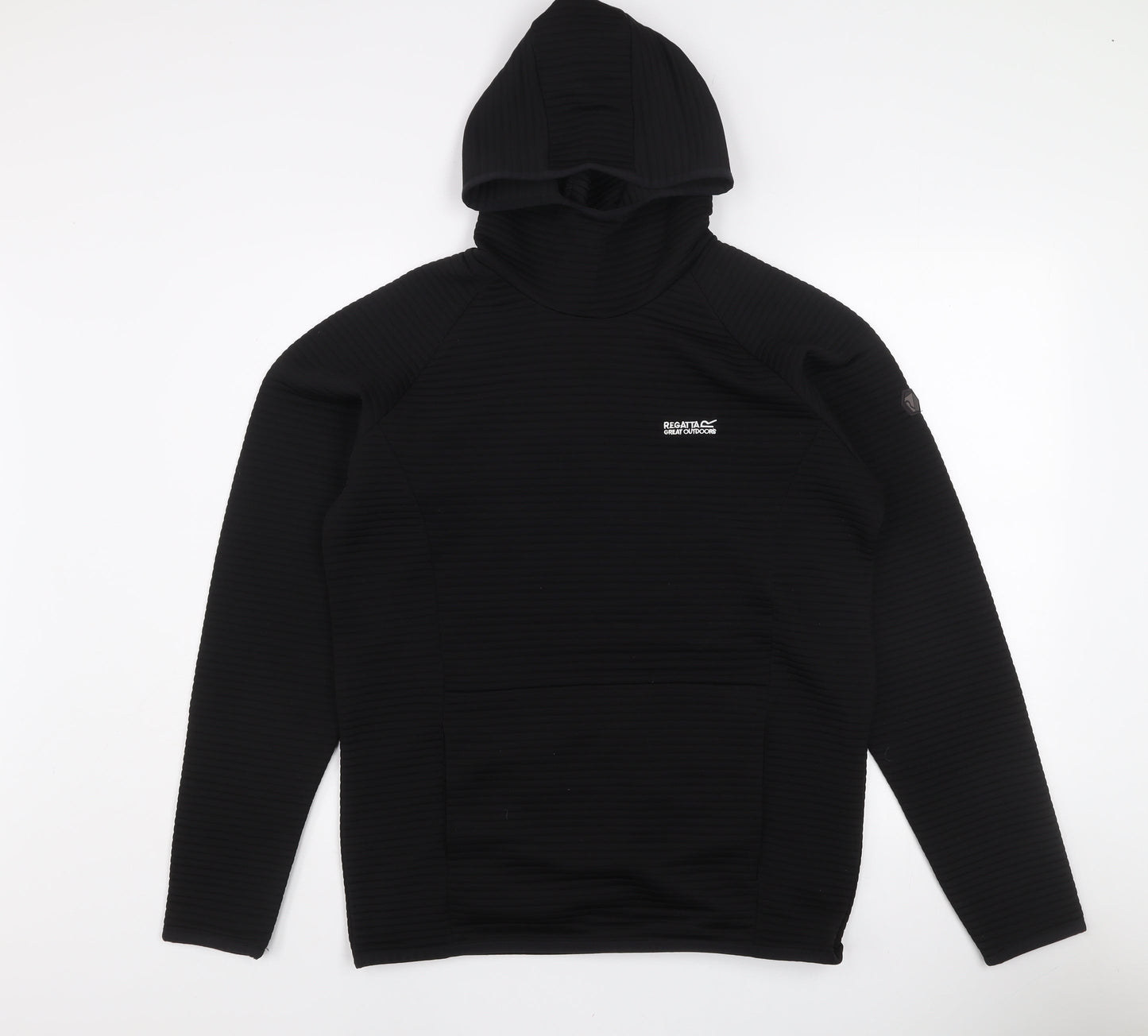 Regatta Mens Black M Pullover Hoodie Outdoor Lightweight Polyester