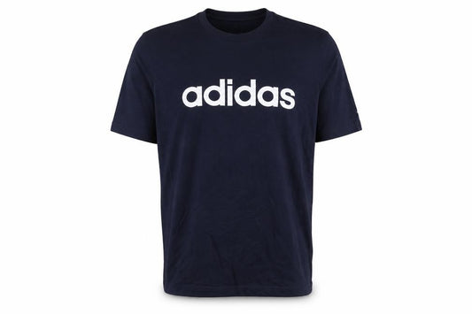 adidas Men’s Blue L Basic Crew Neck Cotton T-Shirt