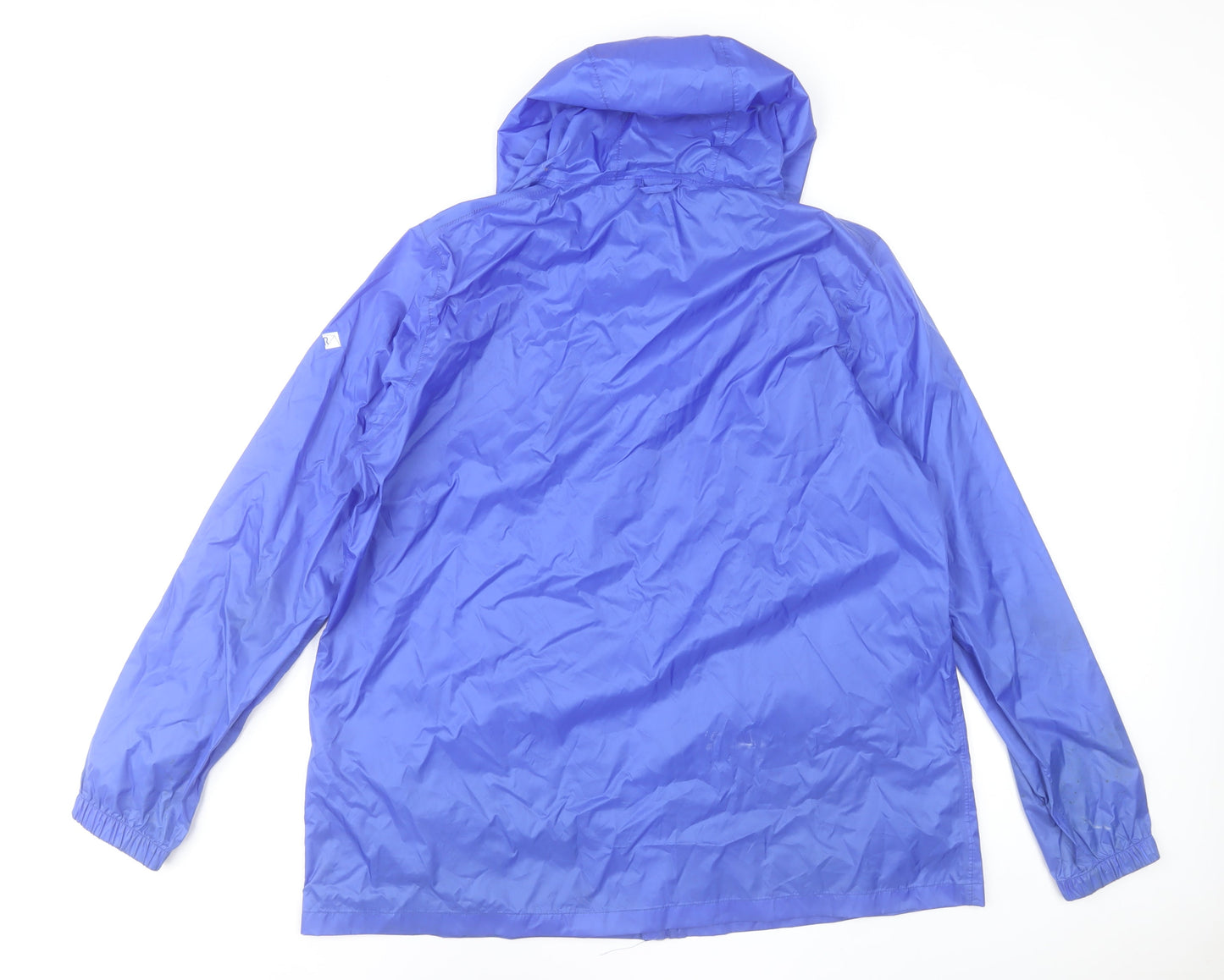 Regatta Womens Blue Waterproof Hooded Rain Jacket UK 20