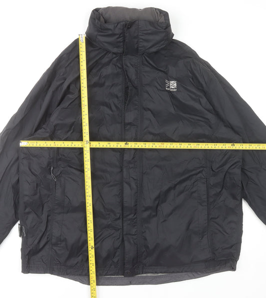 Karrimor Men's Black XL Puffer Jacket Water Resistant Outdoor Coat