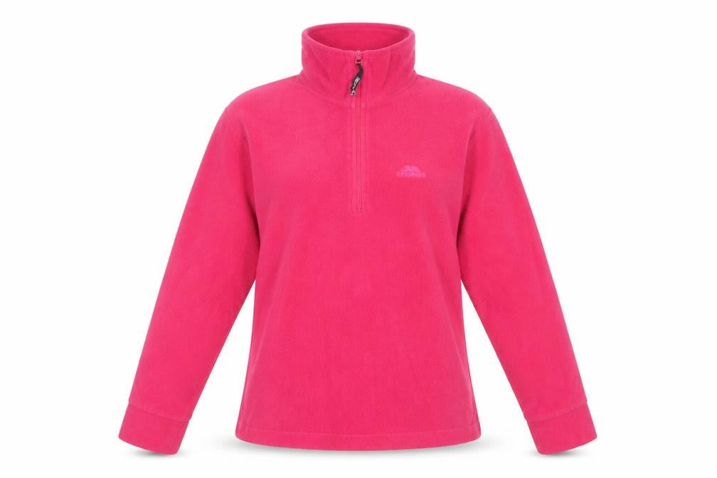 Womens UK XS Regular Trespass Pink Pullover Sweatshirt