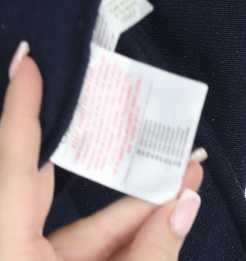 Craghoppers Men's Blue Fleece 1/4 Zip Pullover Sweatshirt Size L