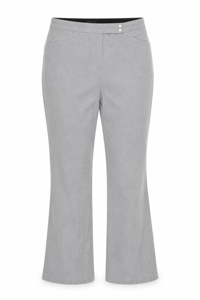 Marks and Spencer Women’s Grey Trousers Size 16 Long Straight Leg