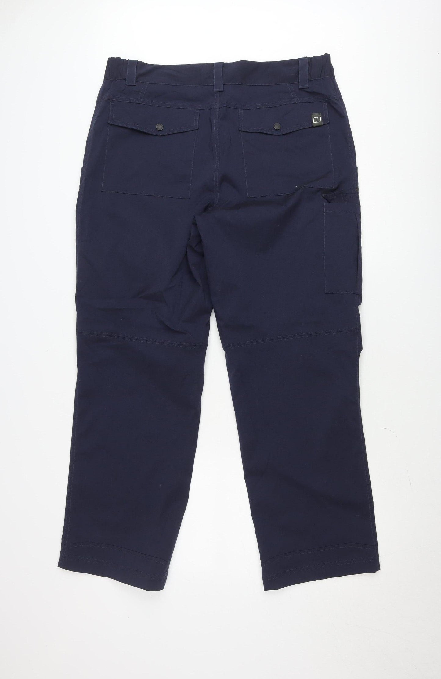 Berghaus Men Blue 2XL Cargo Trousers 38W 30L Quick Dry Outdoor Workwear