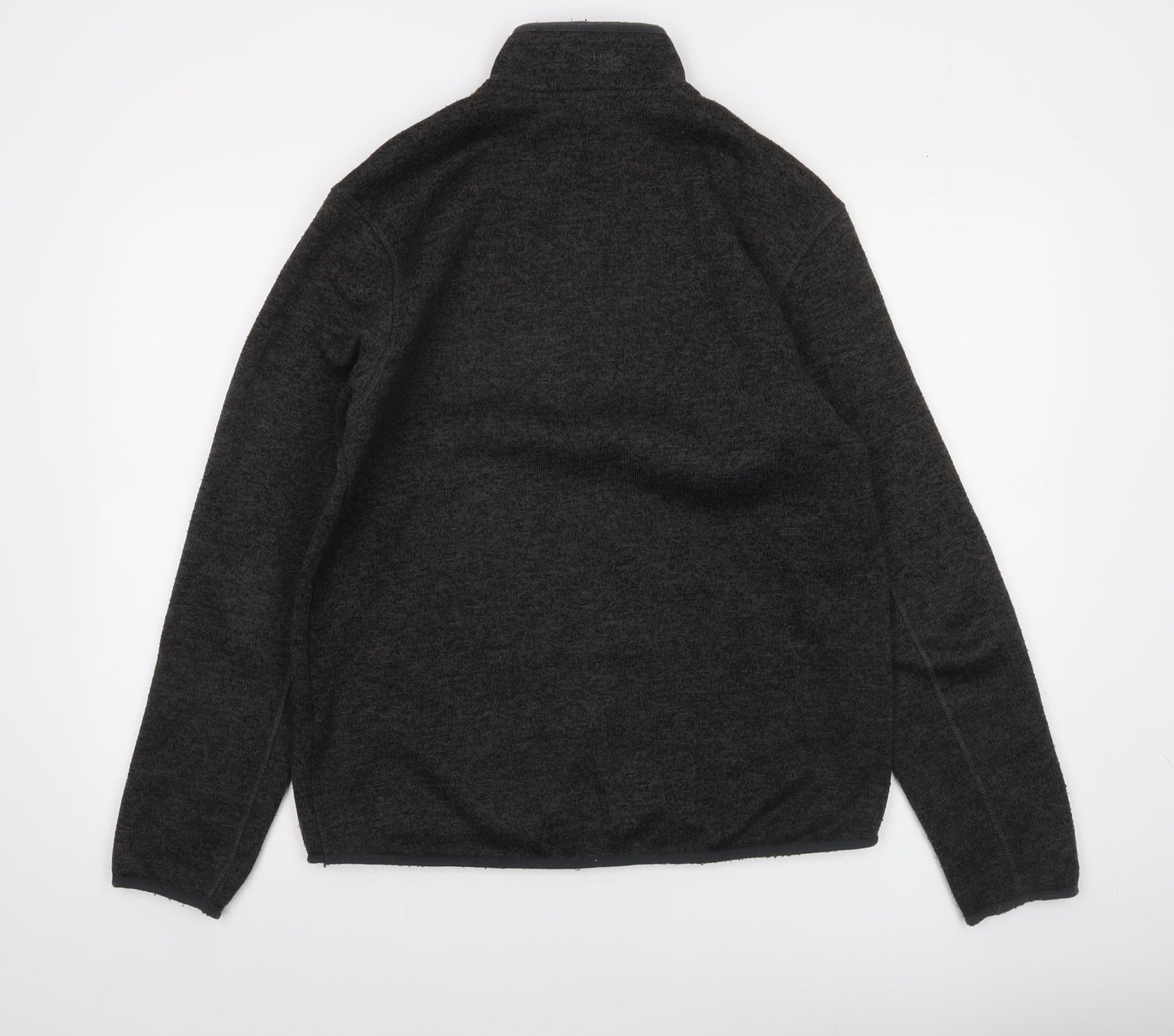 Karrimor Men's Black Fleece Half Zip Pullover Sweatshirt M Regular Fit