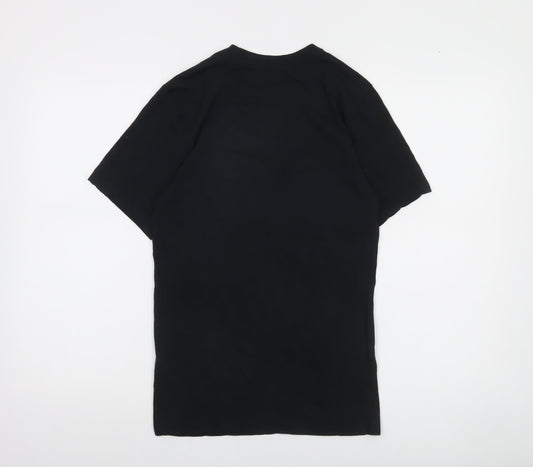 Nike Men's Black Dri-Fit Graphic T-Shirt XS Camouflage Print