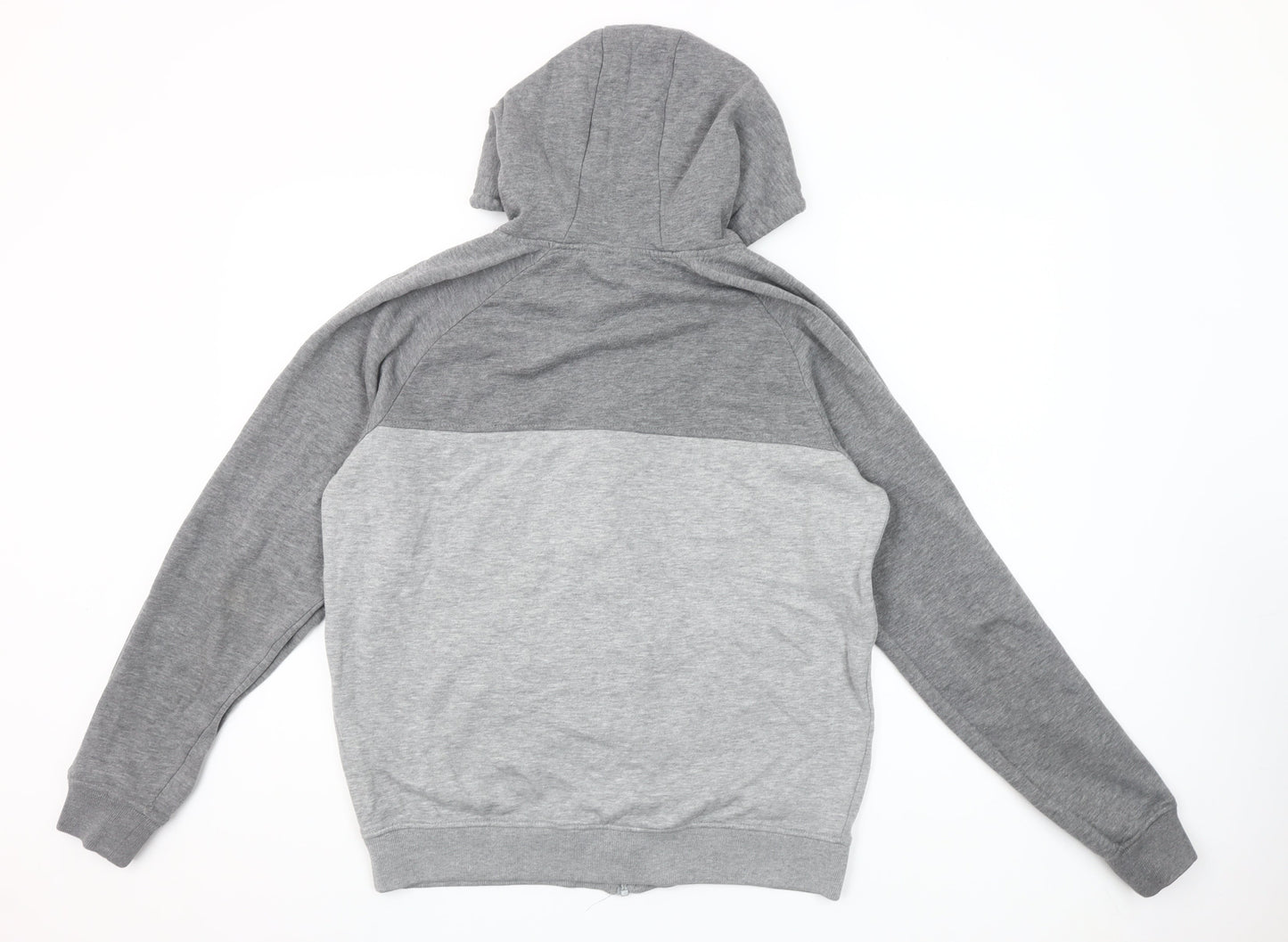 Fila Men’s Grey Full Zip Hoodie Size L Regular Fit Sweatshirt