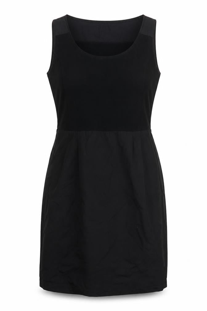 Gap Women’s Black Sleeveless Sheath Dress Size L Viscose Blend