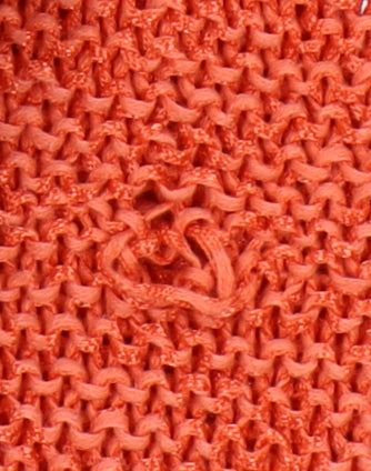 Guess Womens Orange Beaded Crew Neck Knit Jumper Size 12