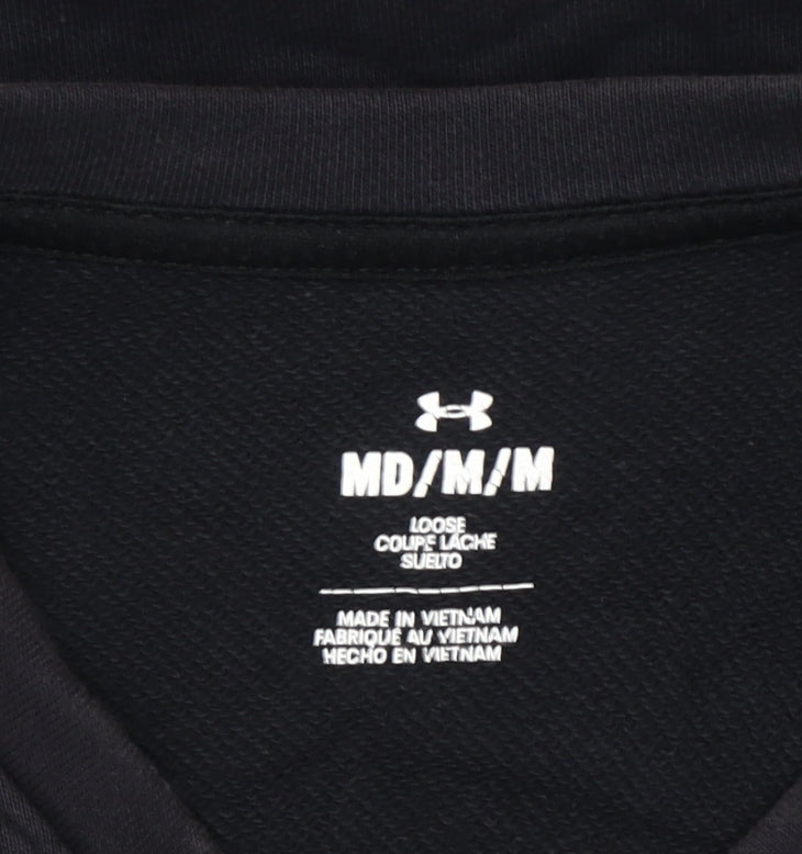 Under Armour Men's Black Medium Pullover Sweatshirt