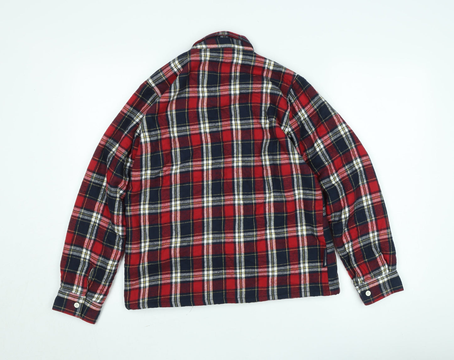 Mountain Warehouse Teens Red Check Flannel Shirt Jacket 164cm