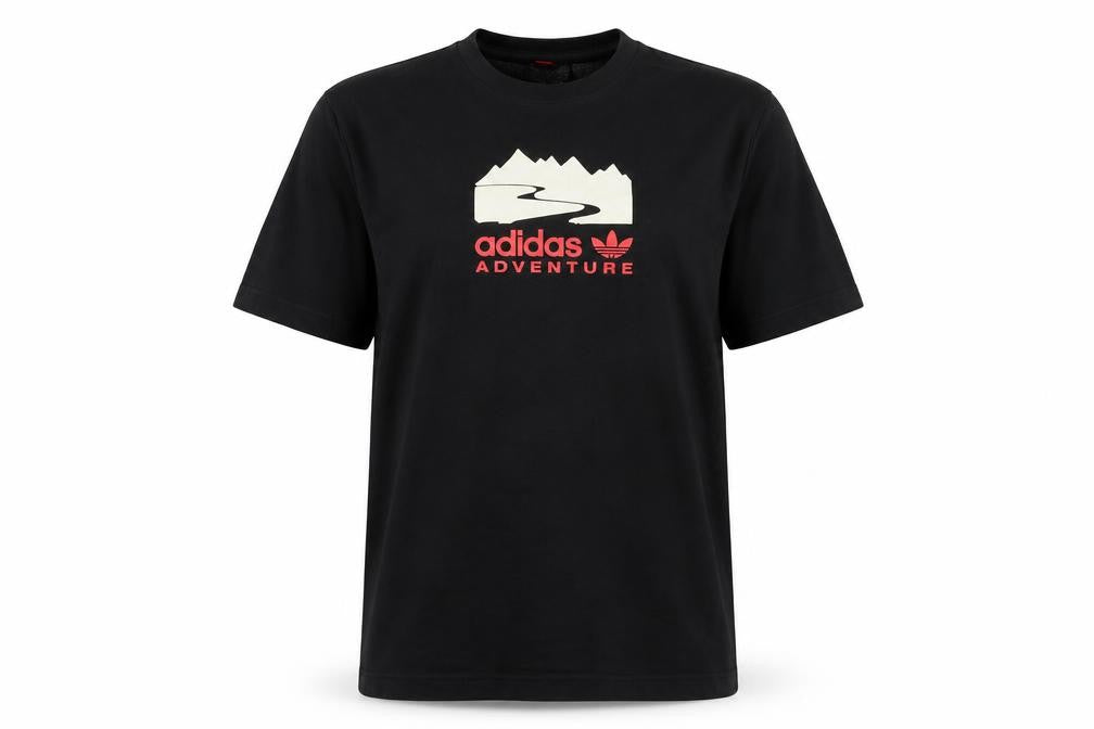 Mens UK Size M adidas Black  Cotton T-Shirt