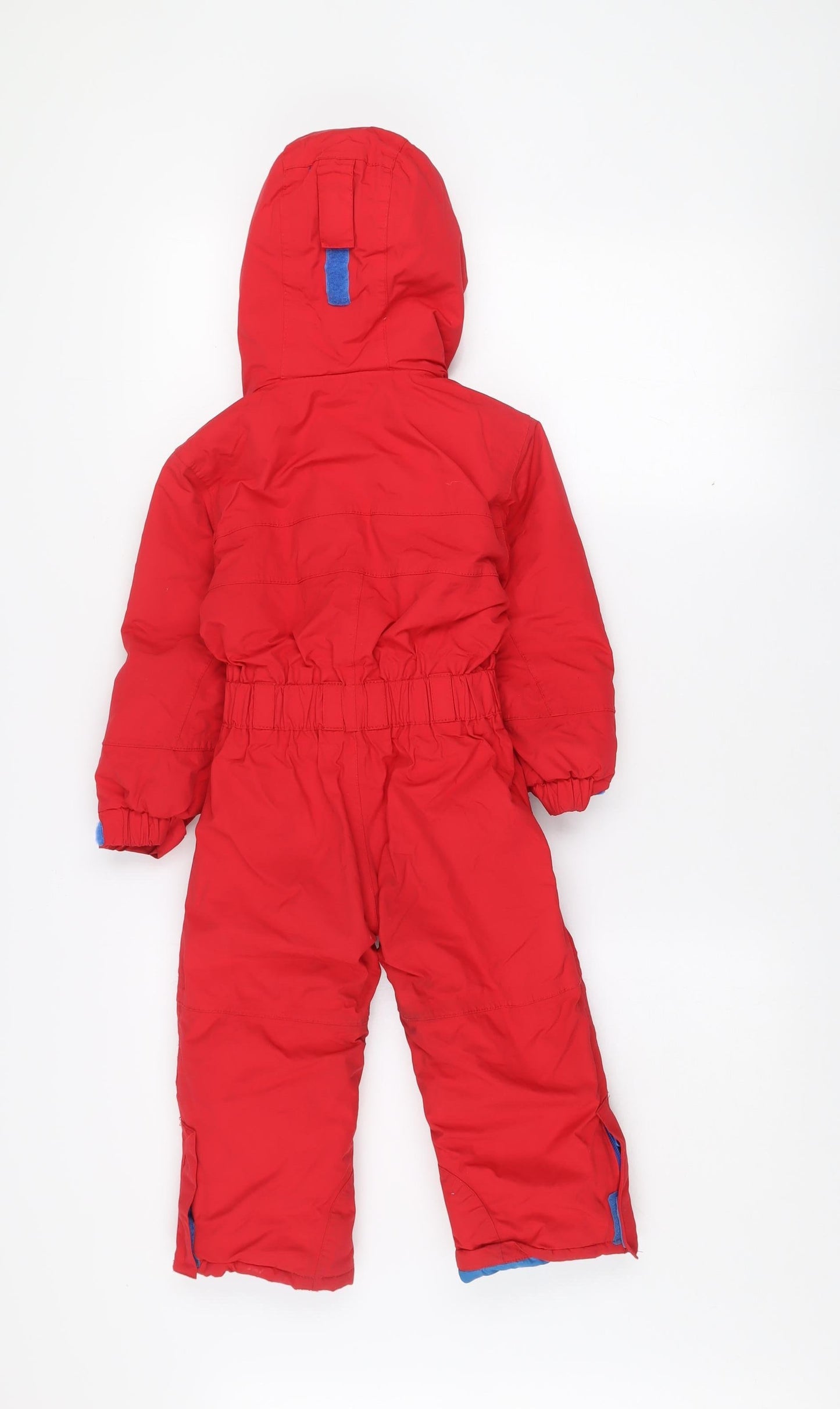 Mountain Warehouse Boys Red Waterproof Insulated Hooded Snowsuit 2-3 Years