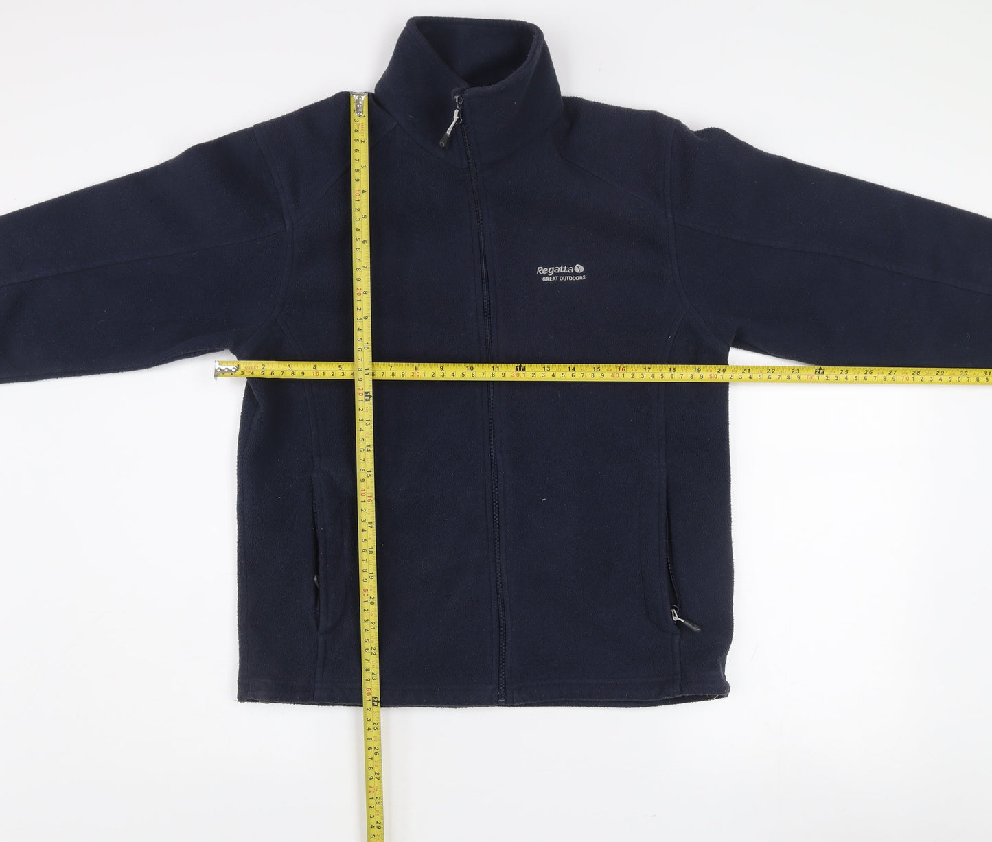 Regatta Women's Blue Fleece Full Zip Outdoor Jacket Size S