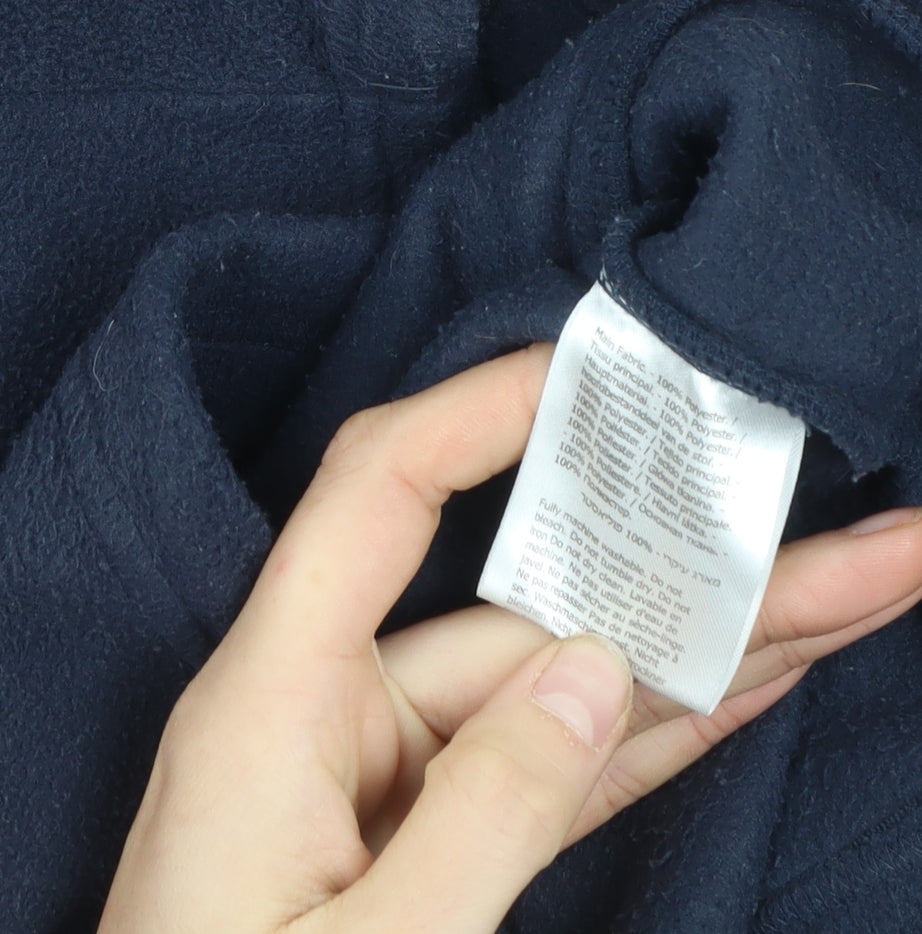 Regatta Women's Blue Fleece Full Zip Outdoor Jacket Size S