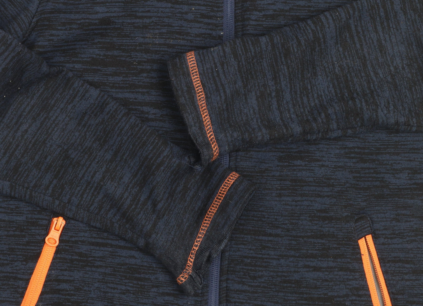 Trespass Boys Blue Full Zip Hooded Fleece Jacket 9-10 Years