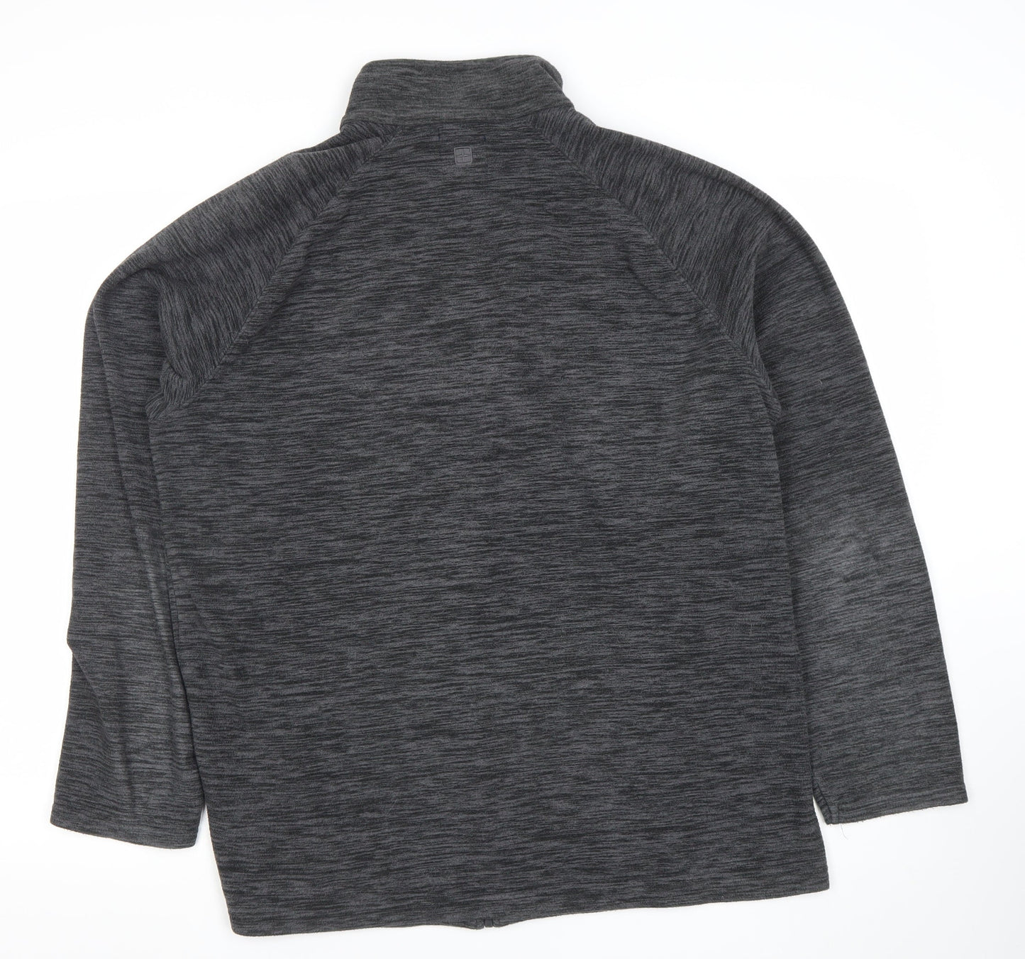 Mountain Warehouse Women Grey Full Zip Fleece Jacket Size L