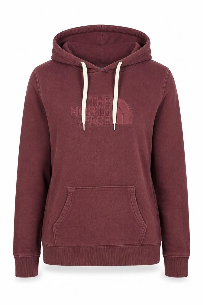 Womens UK M Regular The North Face Red Pullover Hoodie