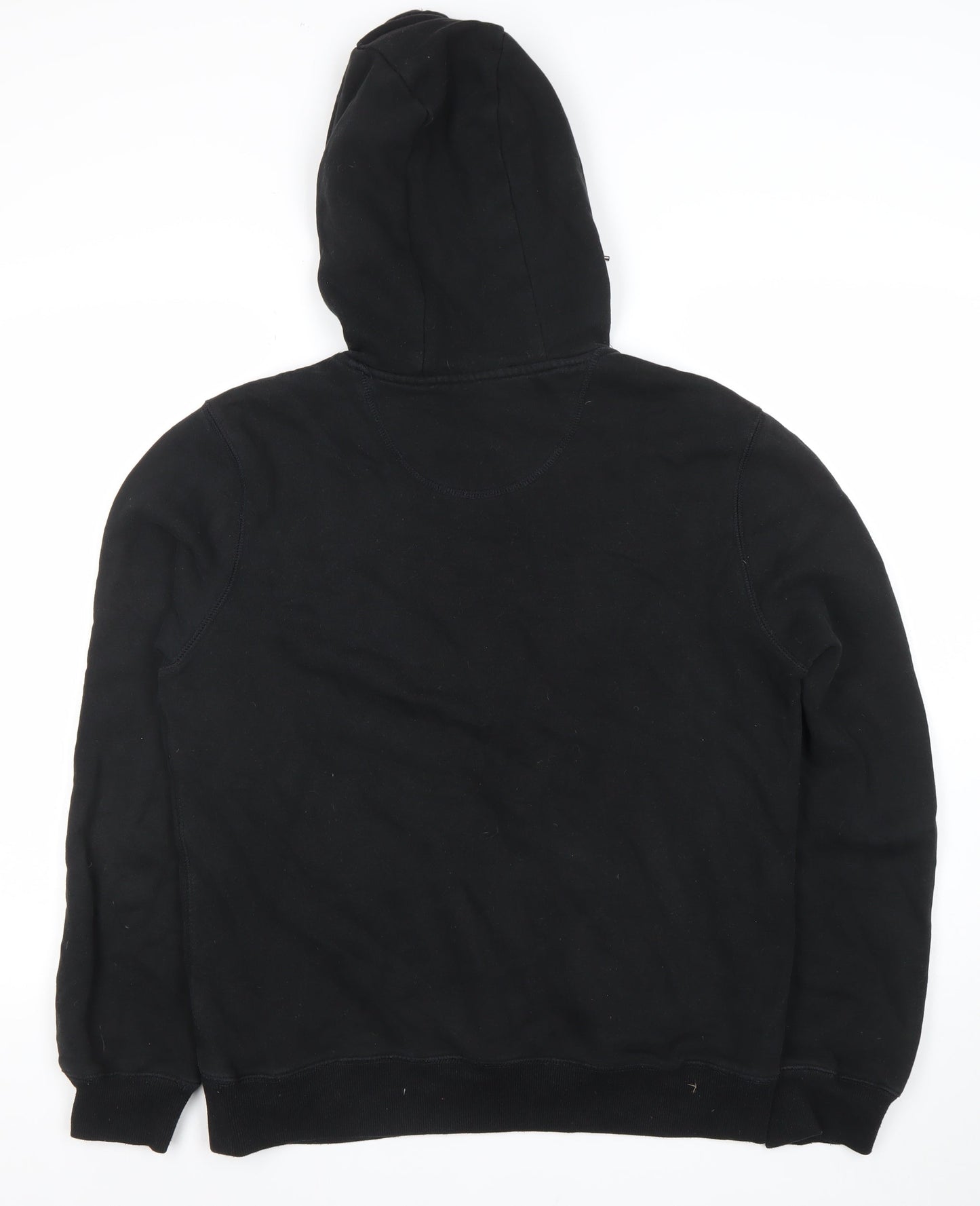 Firetrap Men's Black Pullover Hoodie Size M London Graphic Print