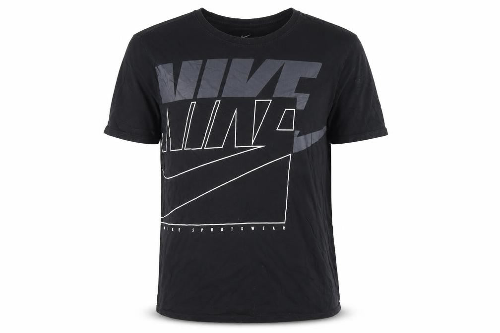 Mens UK Size M Nike Black  Cotton T-Shirt