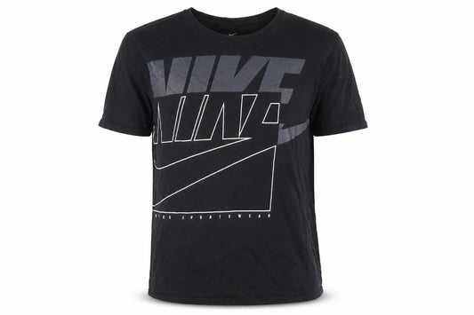 Mens UK Size M Nike Black  Cotton T-Shirt