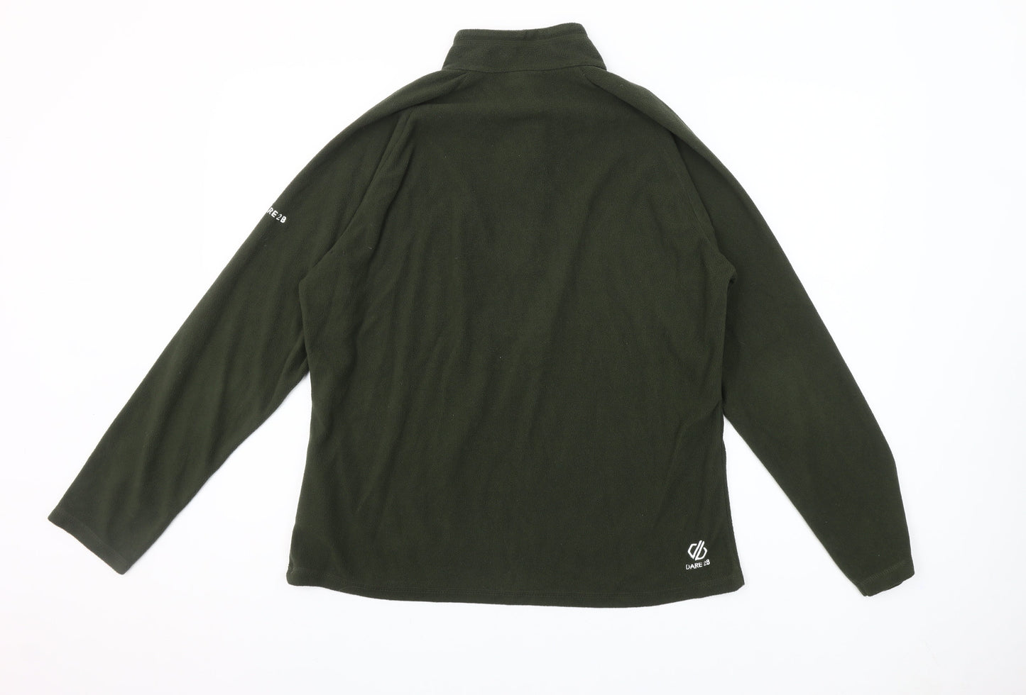 Dare 2B Women’s Green Half Zip Fleece Pullover UK 16 Outdoor Sweatshirt
