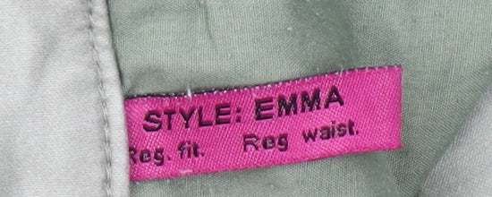 Micha Women’s Grey Straight Regular Fit Mid Rise Jeans Emma