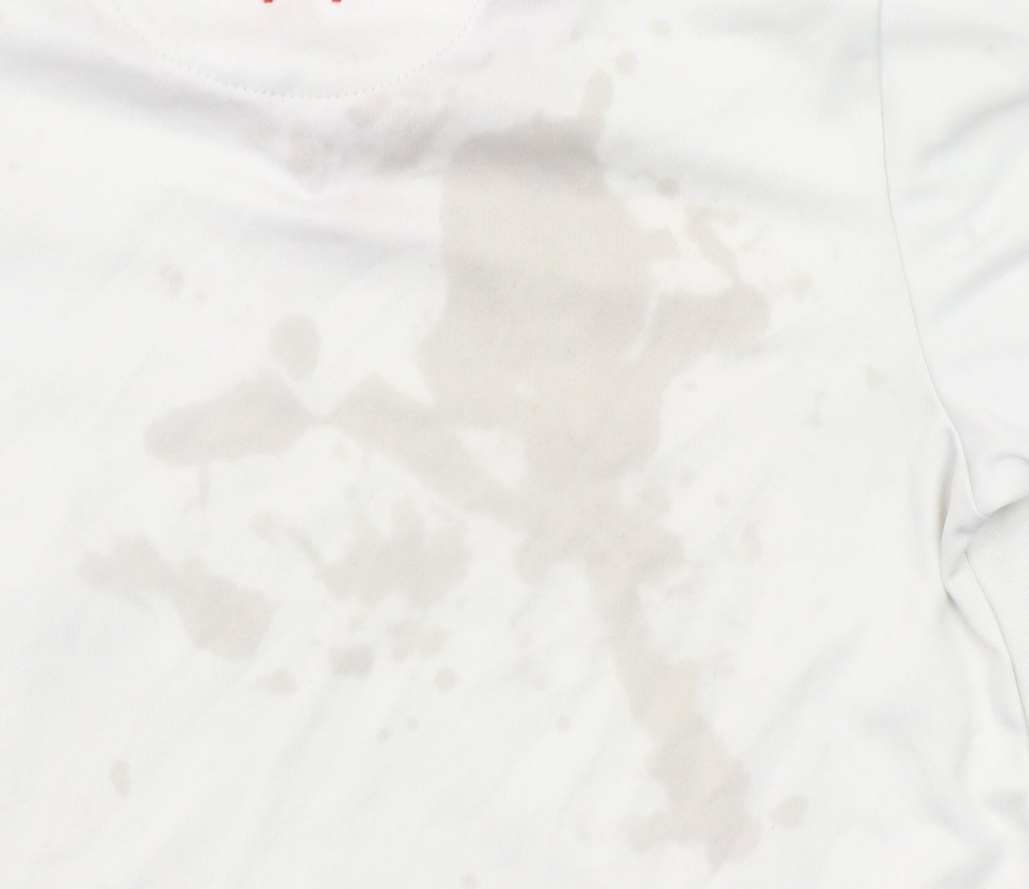 New Balance Boys White Liverpool FC Short Sleeve Football T-Shirt 4-5 Years