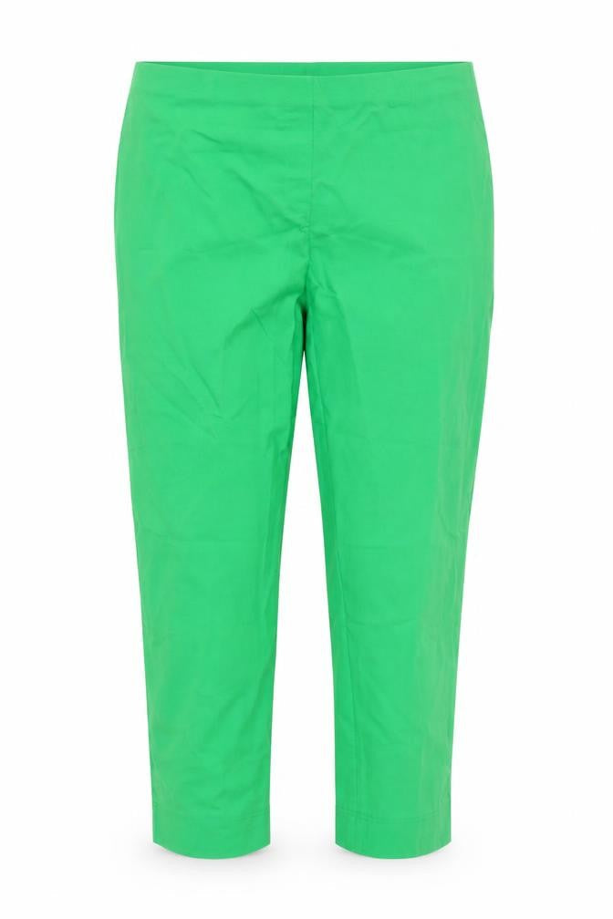 Gerard Women’s Green Cropped Trousers Size 20 Viscose Blend Stretch
