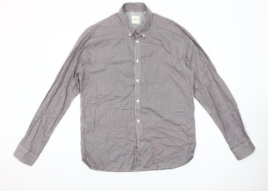 Jack & Jones Premium Men's Multicoloured Check Cotton Shirt XL