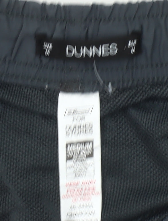 Dunnes Men’s Grey Cargo Shorts Size M Elastic Waist Quick Dry