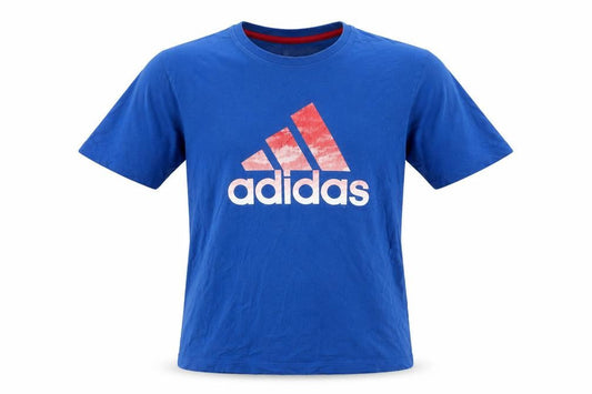 Mens UK Size M adidas Blue  Cotton T-Shirt