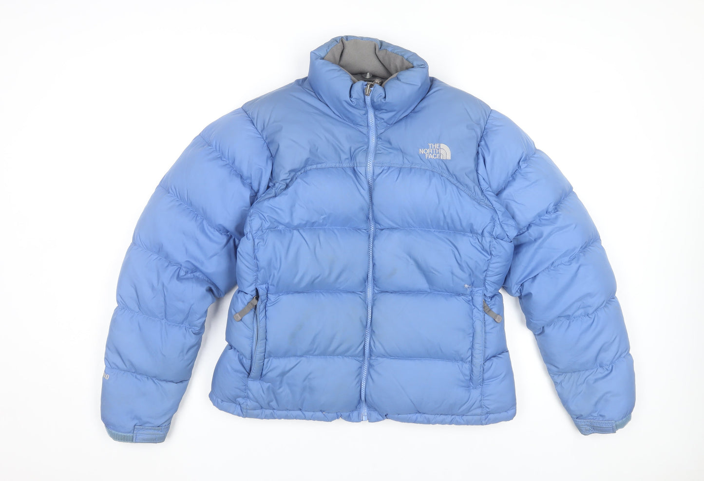 The North Face Women’s Blue Puffer Jacket M Down Insulated Winter Coat