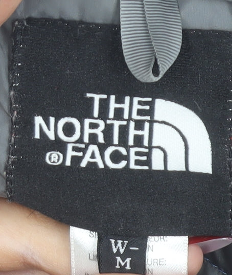 The North Face Women’s Blue Puffer Jacket M Down Insulated Winter Coat