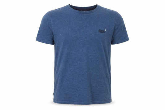 Mens UK Size M Superdry Blue  Cotton T-Shirt