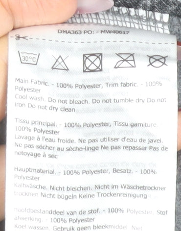 Dare 2B Men's Grey 1/4 Zip Fleece Pullover Sweatshirt Size M