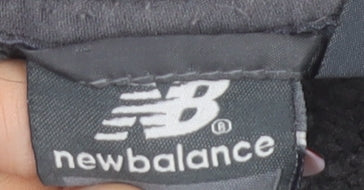 New Balance Men's Grey Full Zip Fleece Hoodie Size M