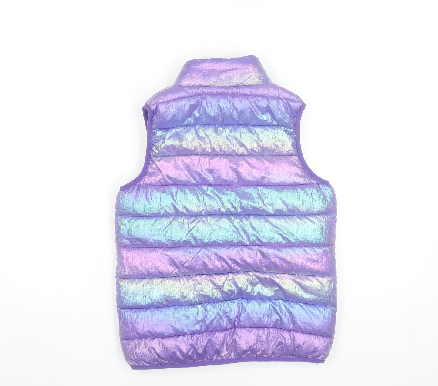 Mountain Warehouse Girls Purple 9-10 Years Quilted Puffer Gilet Waistcoat