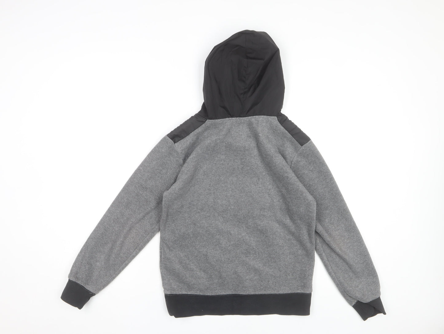 Nike Jordan Boys Grey Hoodie 10-12 Years Pullover Fleece Hooded Sweatshirt