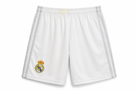 Adidas Boys White Football Athletic Shorts 12 Years Real Madrid Activewear