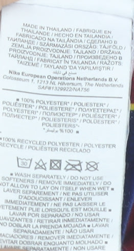 Nike Boys Barcelona Football T-Shirt Multicoloured 7-8 Years Jersey Top