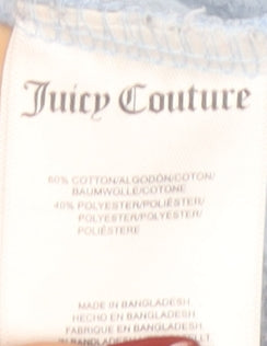 Juicy Couture Sport Women’s Blue XXL Pullover Hoodie Cotton Blend