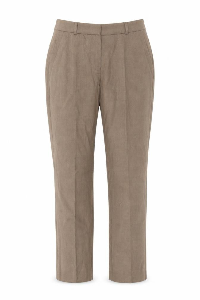 Comma Women’s Beige Dress Pants Size 6 Straight Leg Work Trousers