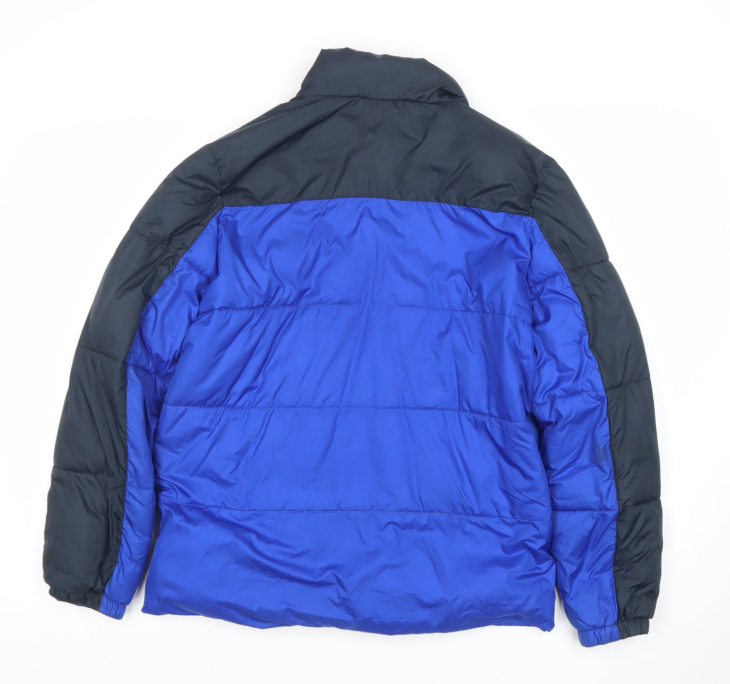 Ralph Lauren Boys Blue Puffer Jacket L 14-15 Years Winter Full Zip Coat