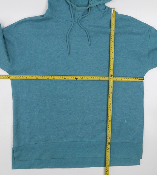 S. Bermans for Dunnes Stores Men's Blue Pullover Hoodie Medium