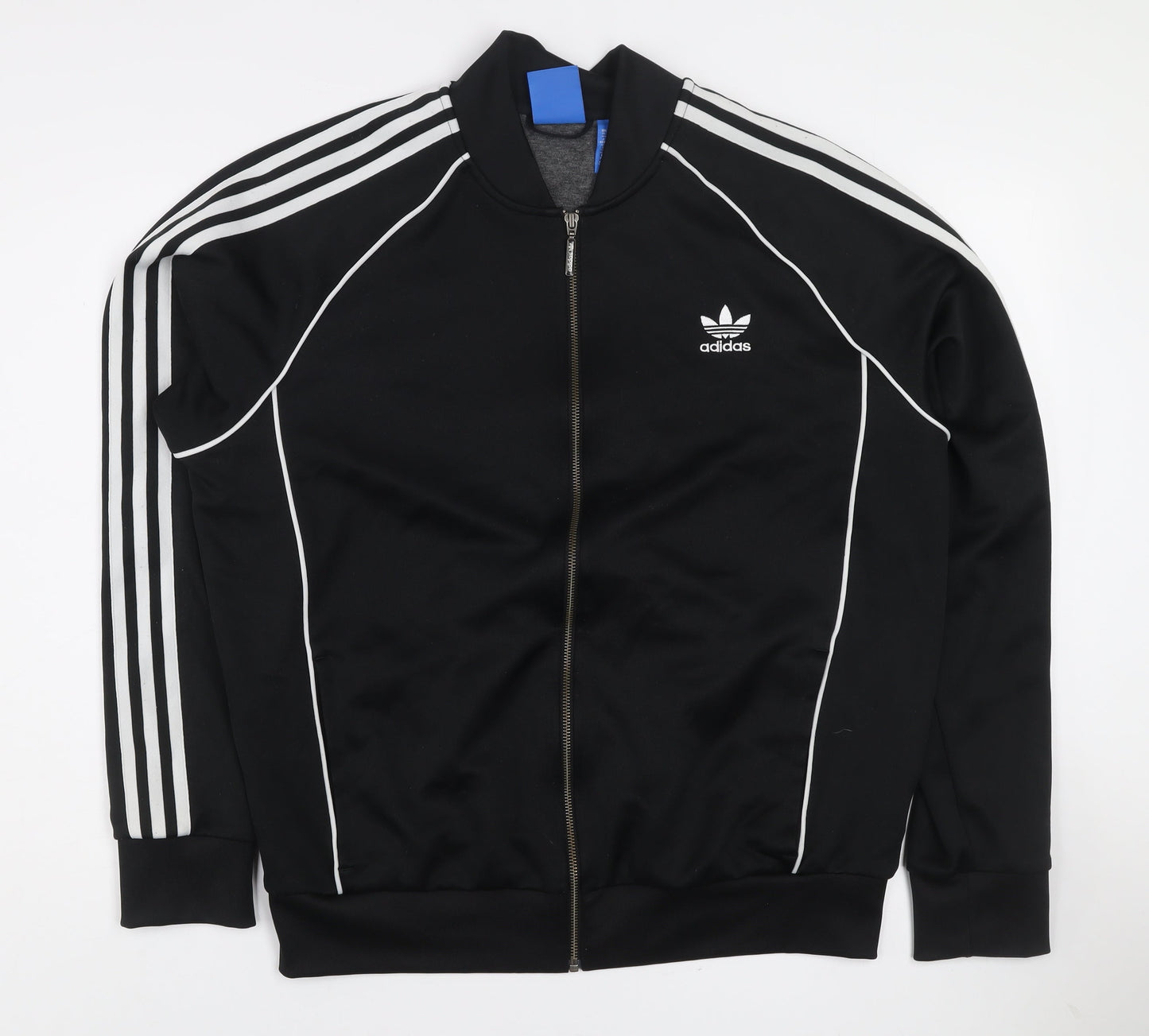 Adidas Mens Black XL Full Zip Sports Sweatshirt